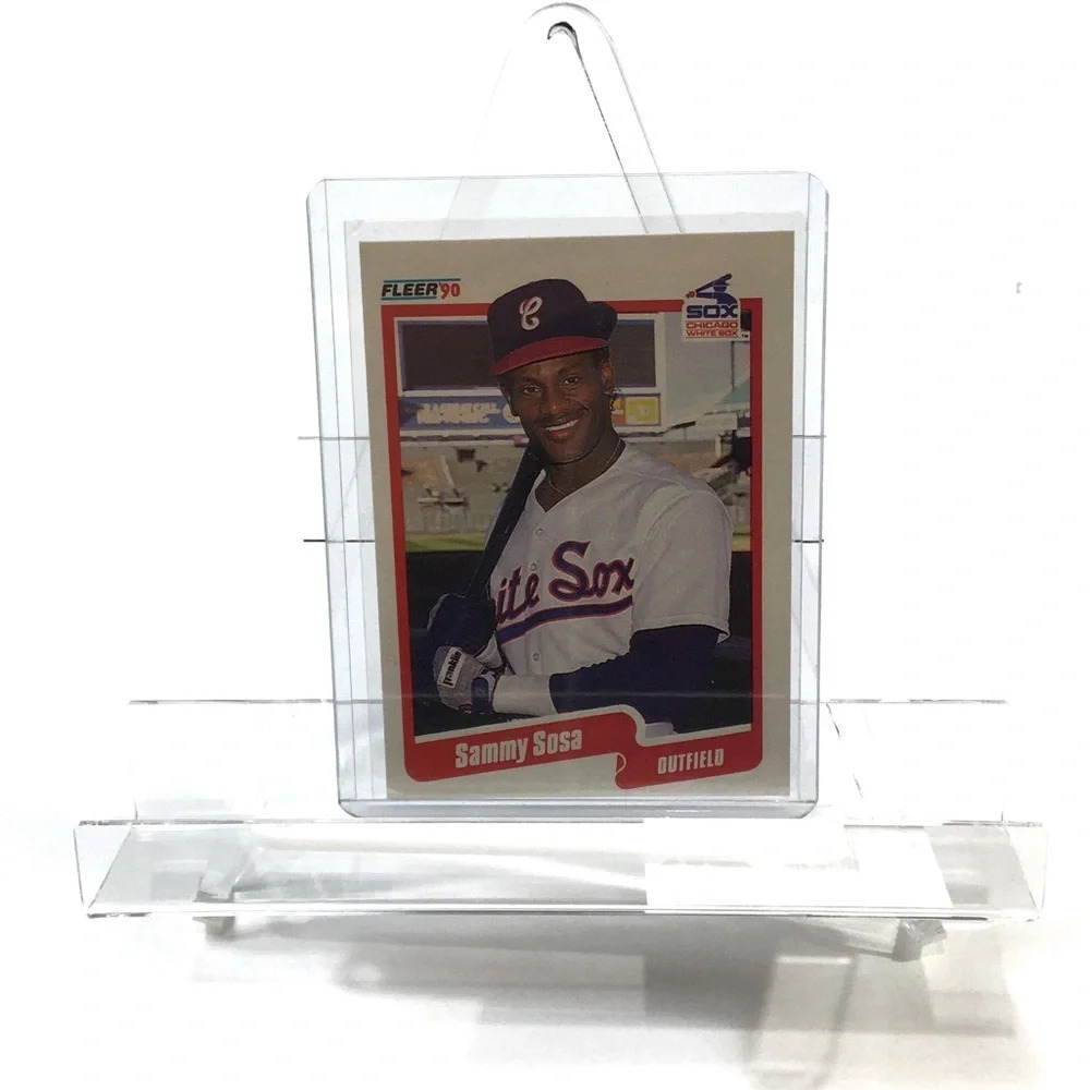 1990 Fleer Sammie Sosa Rookie Baseball Card #548